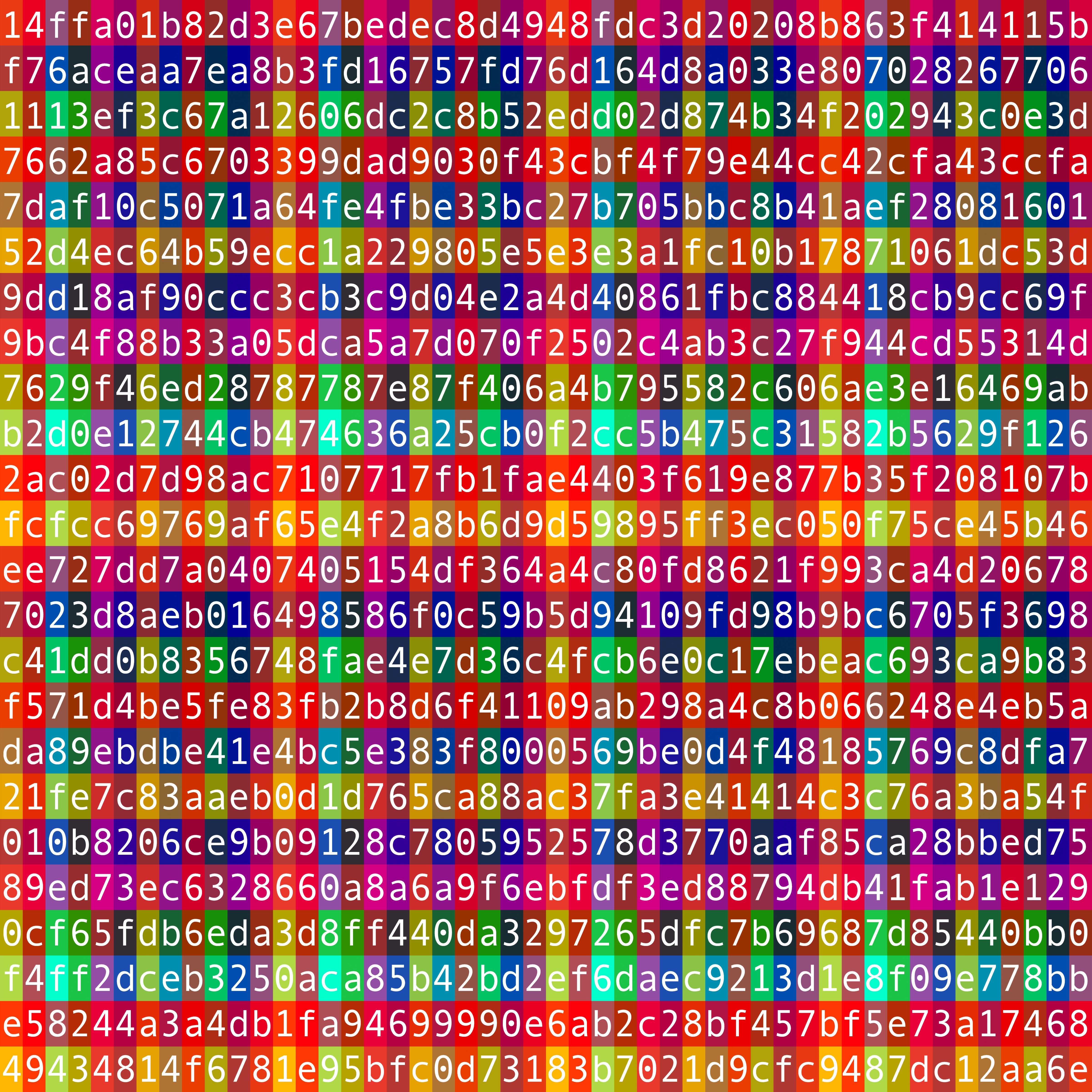 1111 #1001 by Kevin Abosch