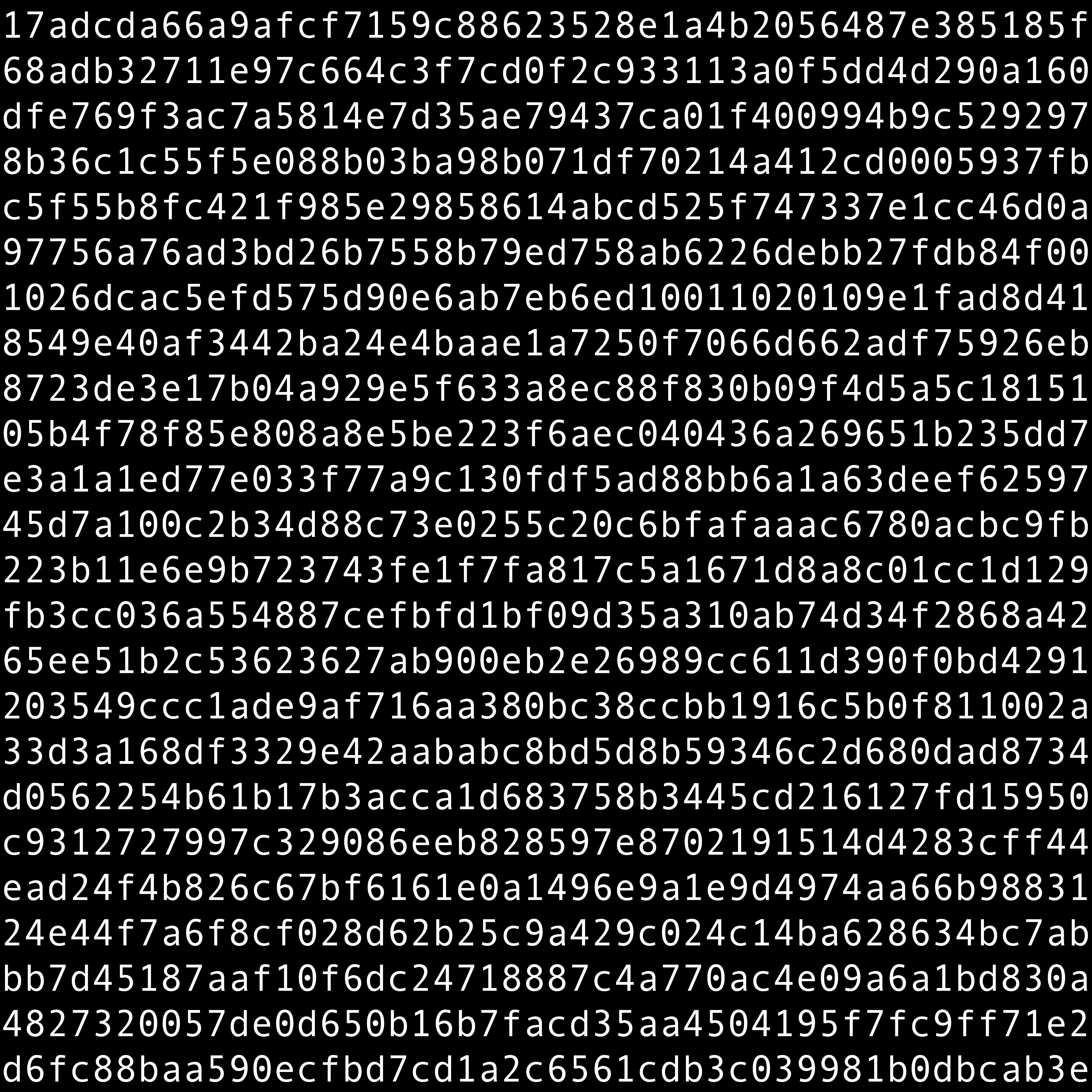 1111 #0111 by Kevin Abosch