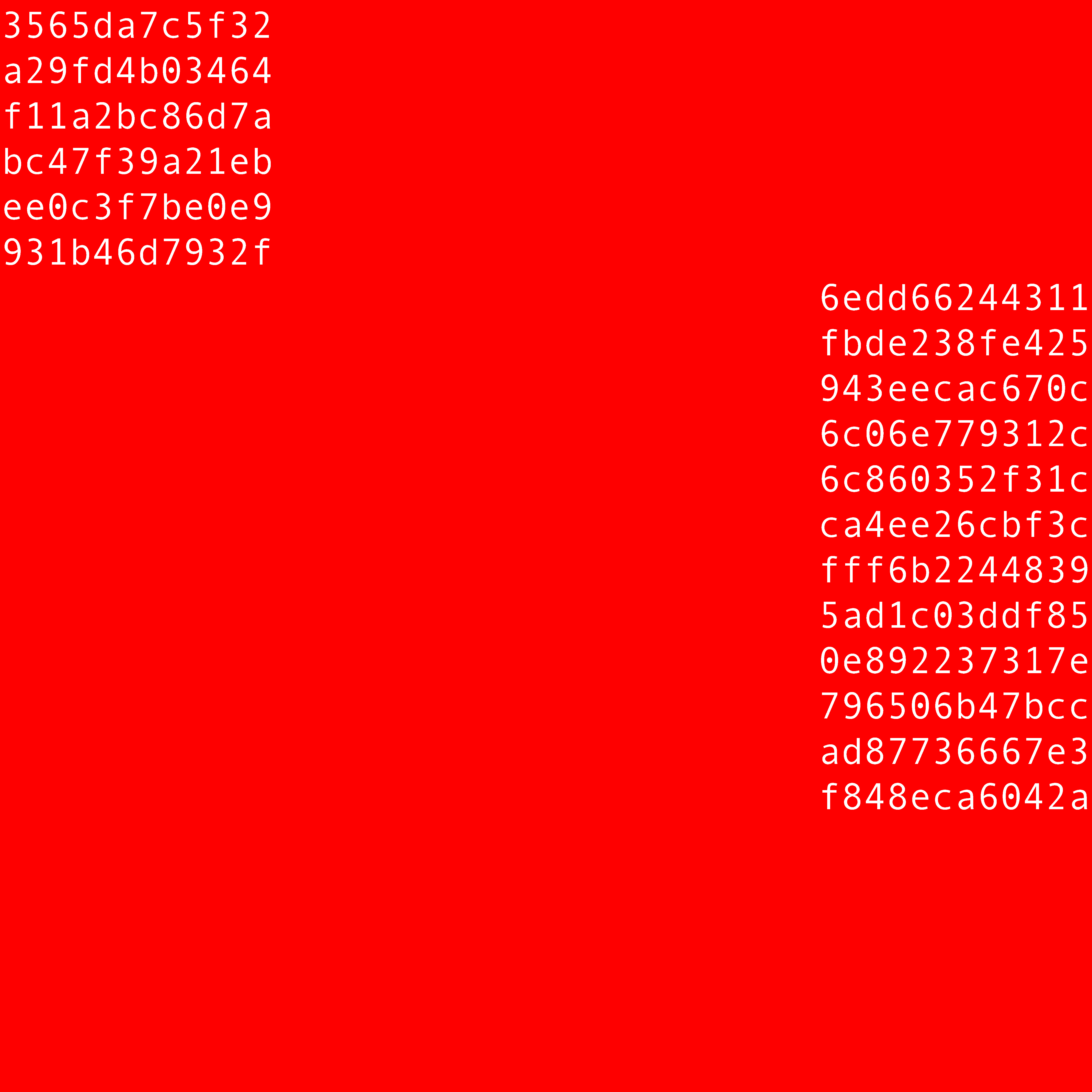 1111 #0167 by Kevin Abosch